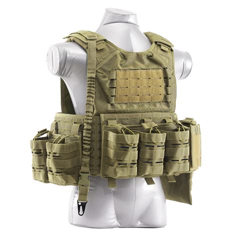 Buy CLORIS 1000D Nylon Vest Quick Release Airsoft Vest/Coyote Brown ...