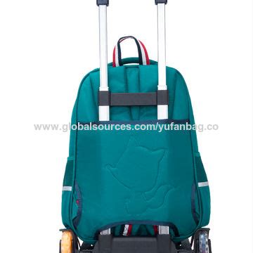 China Guangzhou cheap price trolley school backpack, Primary school ...
