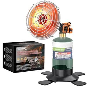 Propane Heater, Camping Heater for Tents, Portable Outdoor Heater with ...