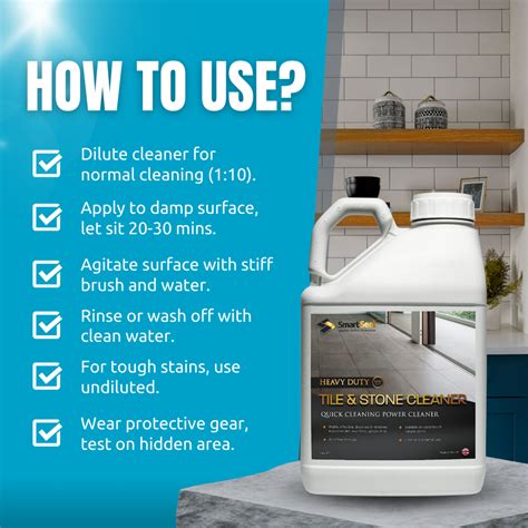 Heavy Duty Stone Floor Tile Cleaner
