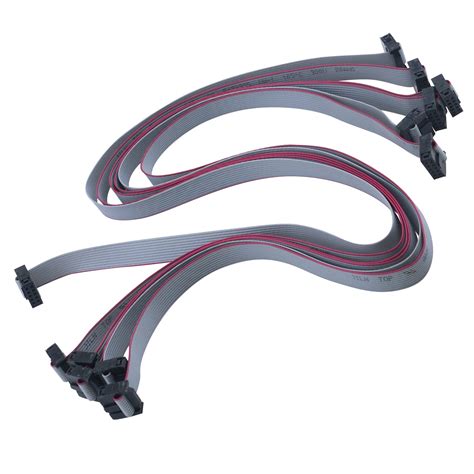 Buy Antrader 60CM 10Pin USB ASP ISP JTAG AVR Wire 10P IDC Flat Ribbon ...