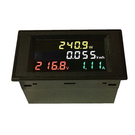 Buy Segolike 80-300V LCD Display Digital Current Voltage Power Energy ...