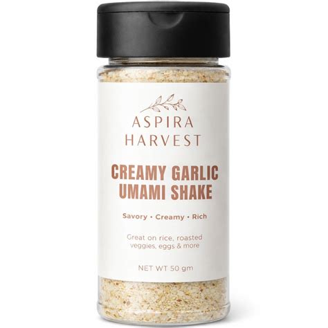 Creamy Garlic Umami Shake – Aspira Harvest