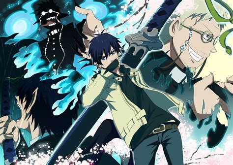 HD Wallpaper: Shiro Fujimoto & Rin Okumura from Ao No Exorcist