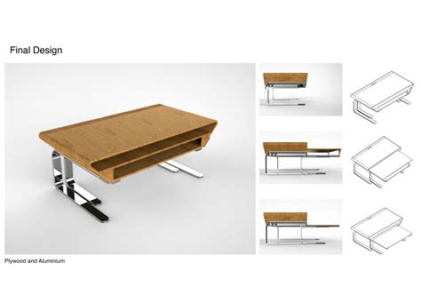Portable Study Table with Storage | CEPT - Portfolio
