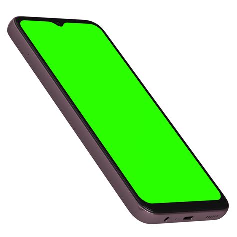 Greenscreen front phone screen leaned right 46589912 PNG