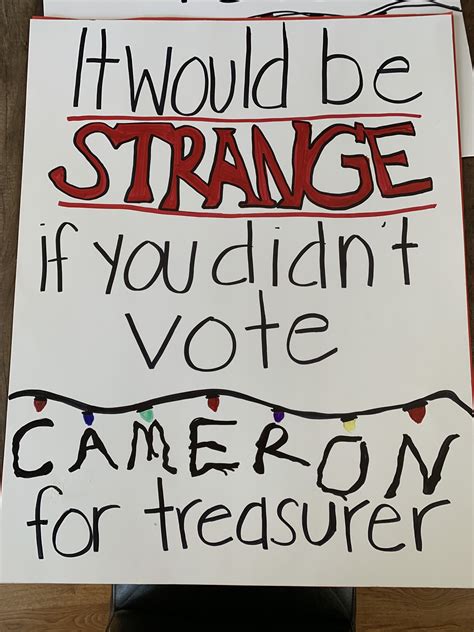 Campaign poster | Student council campaign posters, School campaign ...