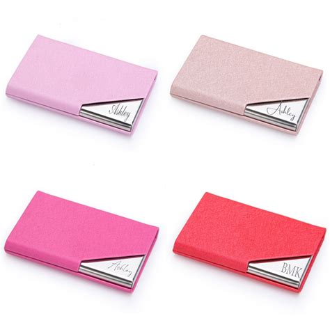 Customized Name Stainless Steel Multi Slot Business Card Box ...