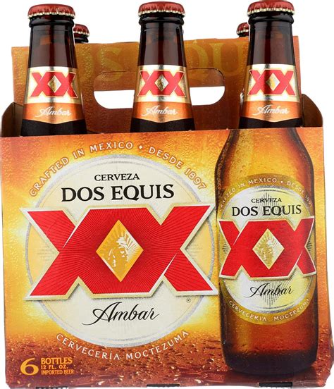 Amazon.com: Dos Equis, Amber, 6pk, 12 Fl Oz : Grocery & Gourmet Food