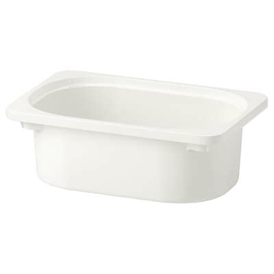 TROFAST storage box, white, 20x30x10 cm (7 ¾x11 ¾x4") - IKEA