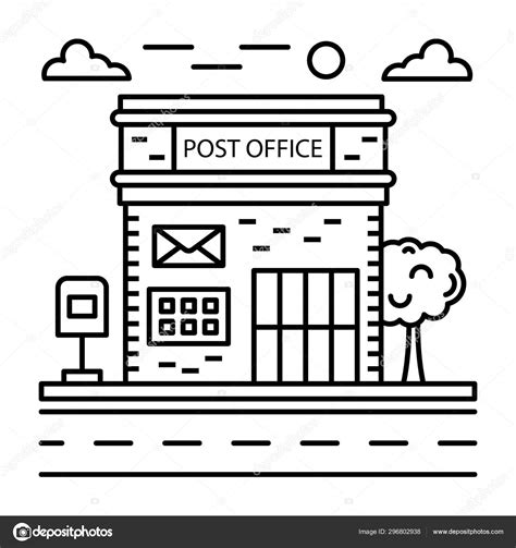 Post Office Drawing
