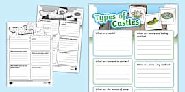 KS2 Types of Castles Fact Files