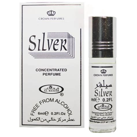 Silver by Al Rehab Attar 6ml – HalalSauda