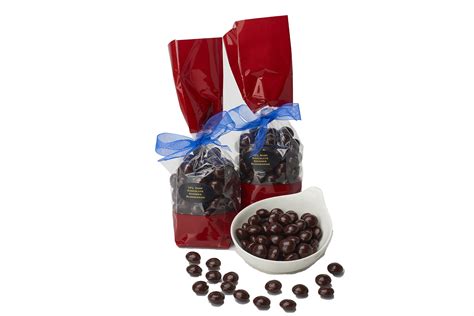 Dark Chocolate-Covered Blueberries - The Chocolate Therapist