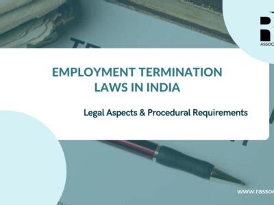 Employment Termination Laws in India | R Associates
