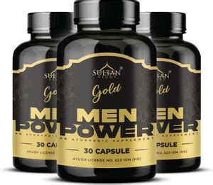 sultan night Men Power Gold Capsule An Ayurvedic Supplement 90 Capsules ...