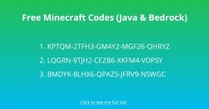 Microsoft Minecraft Redeem Code Free 的图像结果