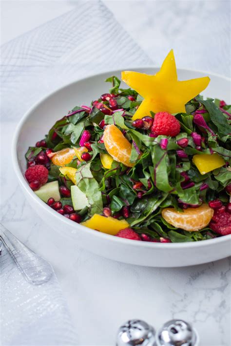 salade de noël au magret