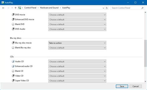 Image result for Control Panel Auto Play
