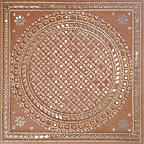 Buy Mirrorwork Intricate Lippan in Lippan| Traditional Mud and Mirror ...