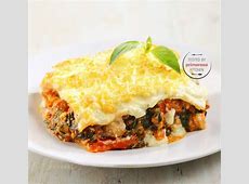 Resep Mushroom & Spinach Lasagna