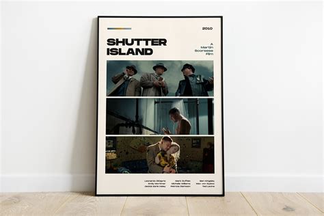 Leonardo Dicaprio Shutter Island Poster Shutter Island Posters