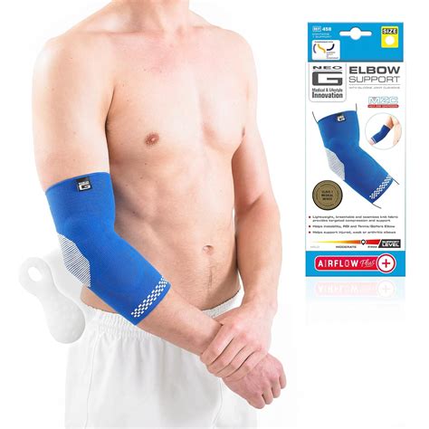Neo-G Neo G Airflow Plus Elbow Support - Medium - Blue - Medical Grade ...