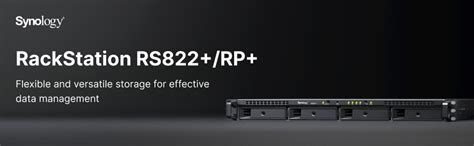 Buy Synology RackStation RS822+ 4-Bay NAS Enclosure at Best Price in ...