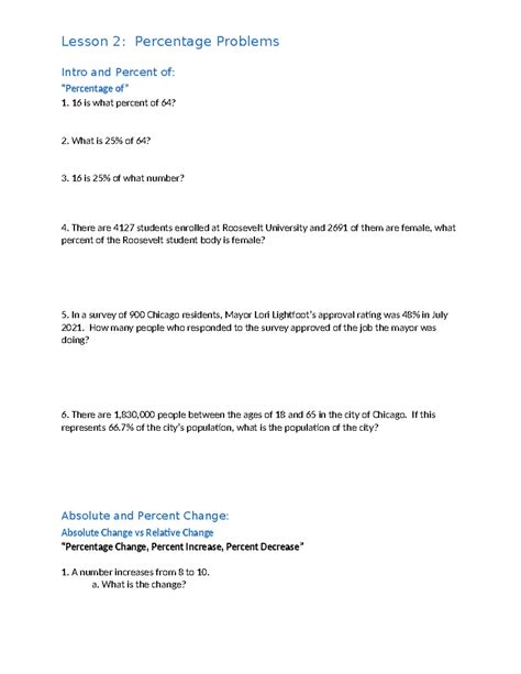 Image result for Math Percentage Problems