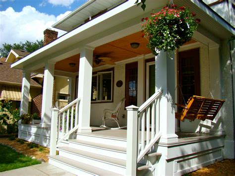 Rustic Front Porches Without Railings Creating Homemade Porch Railings