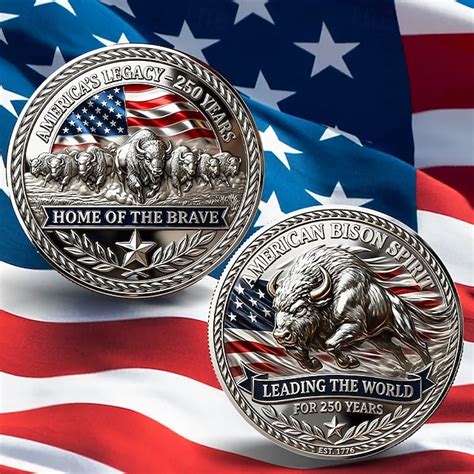 United States 250th Anniversary Coin America's Legacy 250 Years ...