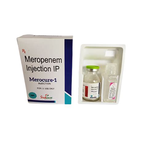 Merocure-1 Injection Sickcure Pharmaceuticals Pvt. Ltd.