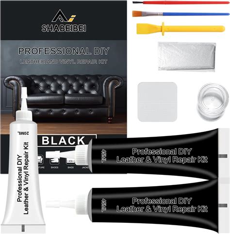 Amazon.com: SHABEIBEI Leather Repair Kit for Furniture, Leather Couch ...