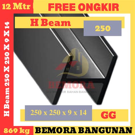 Jual H beam 250 x 12 M Gunung Garuda (Harga Grosir & Free Ongkir ...