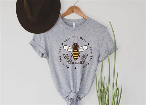 Save the Bees Shirt Conserve Endangered Bees Shirt Animal - Etsy
