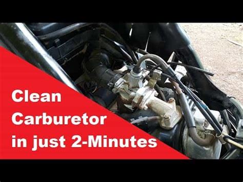 How to remove water out without opening carburetor. - Shubham Motors