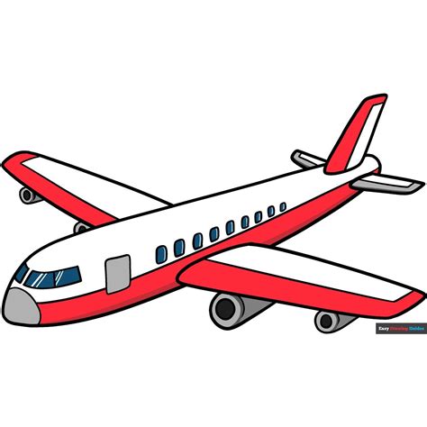 How to Draw a Cartoon Airplane | Cartoon airplane, Airplane drawing ...