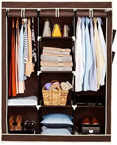 Maison & Cuisine® Collapsible Wardrobe Portable Foldable Closet for ...