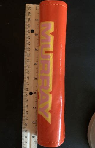 🍀OLD SCHOOL BMX VINTAGE NEW MURRAY TRX RED HANDLEBAR PAD | eBay