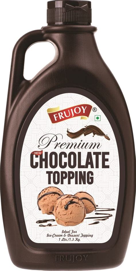Frujoy Chocolate 1L | Syrup | Topping | For Milk Shakes | Juices | Sha ...