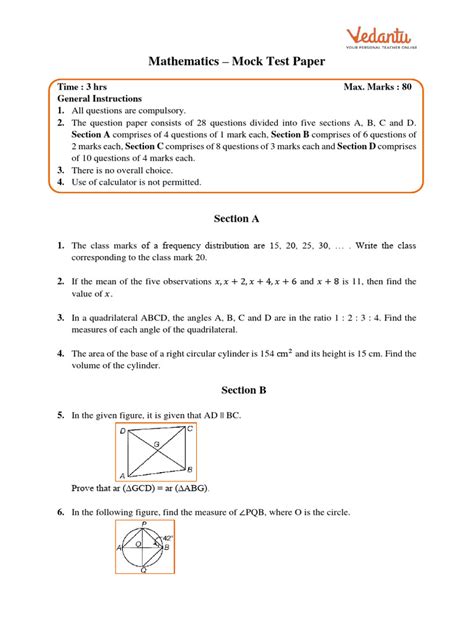 Image result for Class Test Paper