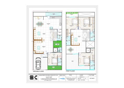 Experience the Modern Luxury 5000 sq. ft. House Floor Plan