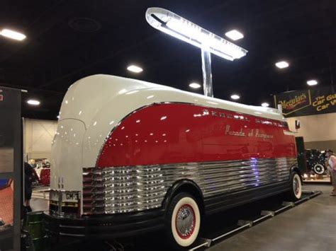 The beautiful GM Futurliner – only nine survive & one sold for $4 ...