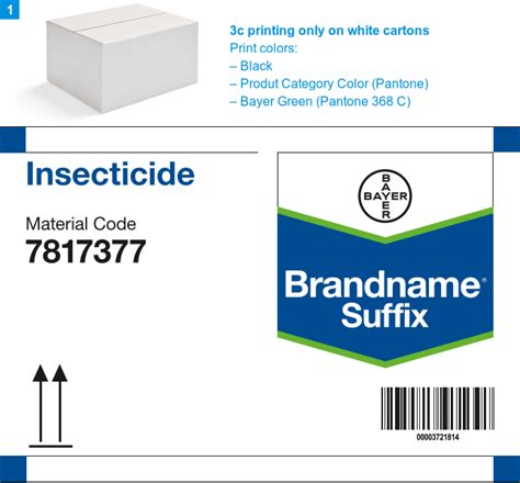 Outer Cartons - Product Branding - Crop Science Division