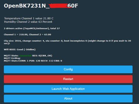[BK7231N] [CB3S] [AHT20] TH01 Generic Temperature and Humidity Sensor ...