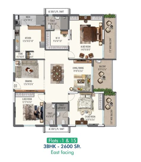 Panchajanya Heights | Chandanagar, | Hyderabad Apartments properties ...