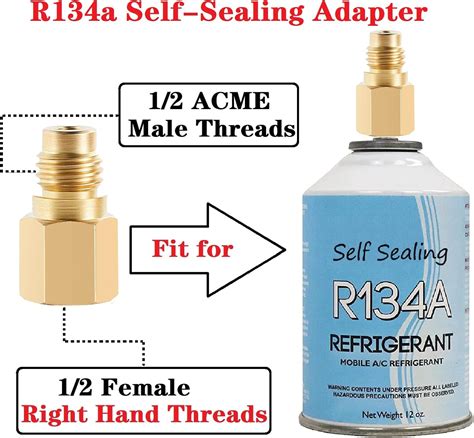 Buy FANOVO Refrigerator Freon Recharge Hose Kit-R134a R12 R22 AC ...