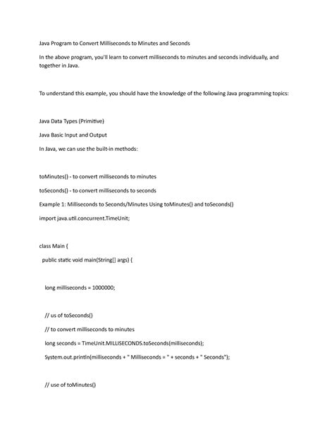 Image result for Java Assignment Seconds since Midnight