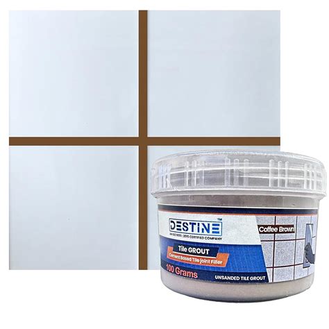 DESTINE® READY-TO-MIX "TILE GROUT" (16 COLOURS) (ALL PACKS: 100 Gm,250 ...