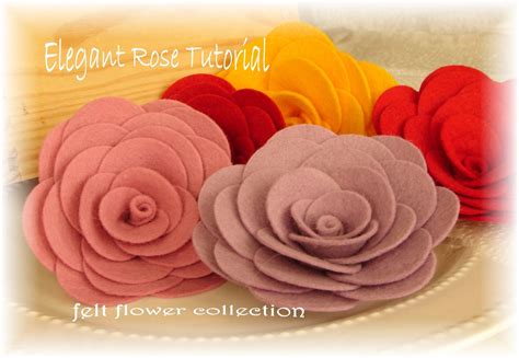 Image result for Flower Felt Tutorial